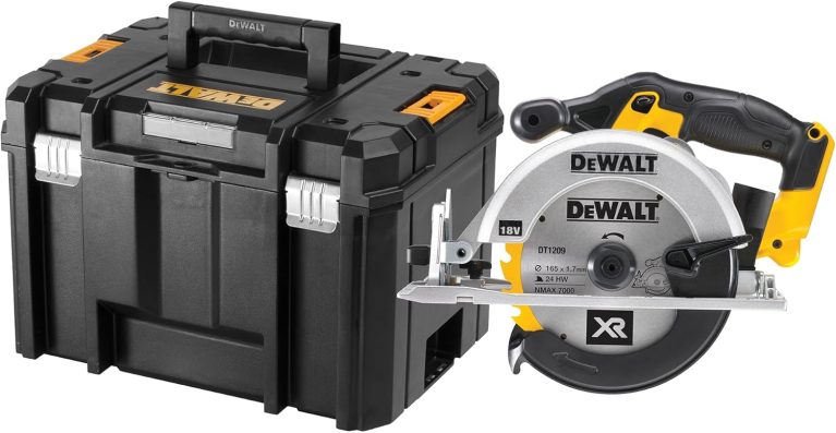 DEWALT DCS391NT-XJ Scie circulaire 18V sans fil avec coffret TSTAK