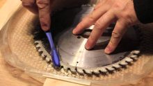 Comment affuter une lame de scie circulaire ?