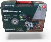 Notre test de la mini scie circulaire sans fil Parkside PHKSA 12 X12V